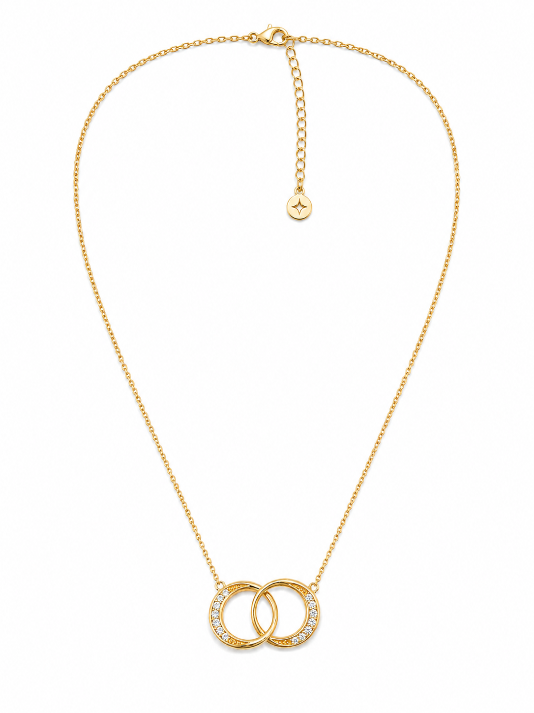 Double Moon Necklace