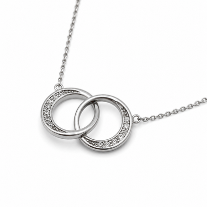 Double Moon Necklace
