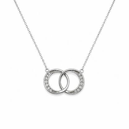 Double Moon Necklace